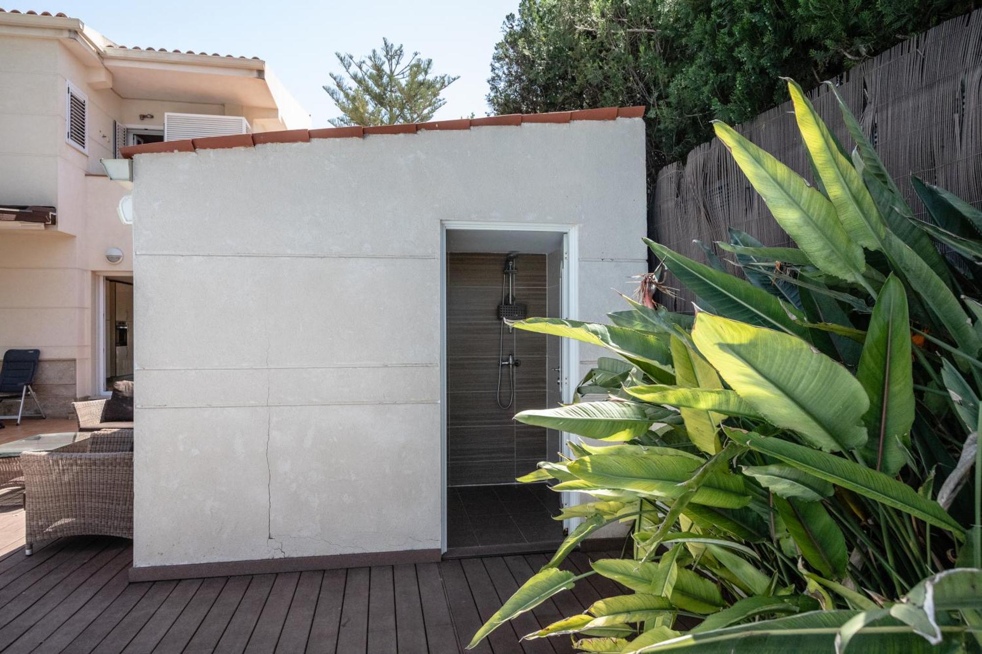 Casa Junto Al Mar Con Jardin Villa ซากุนโต ภายนอก รูปภาพ