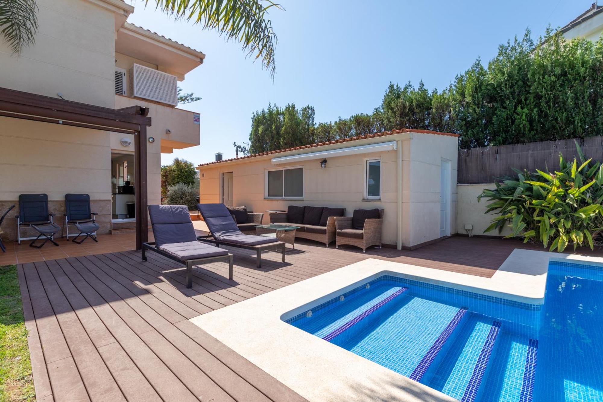 Casa Junto Al Mar Con Jardin Villa ซากุนโต ภายนอก รูปภาพ