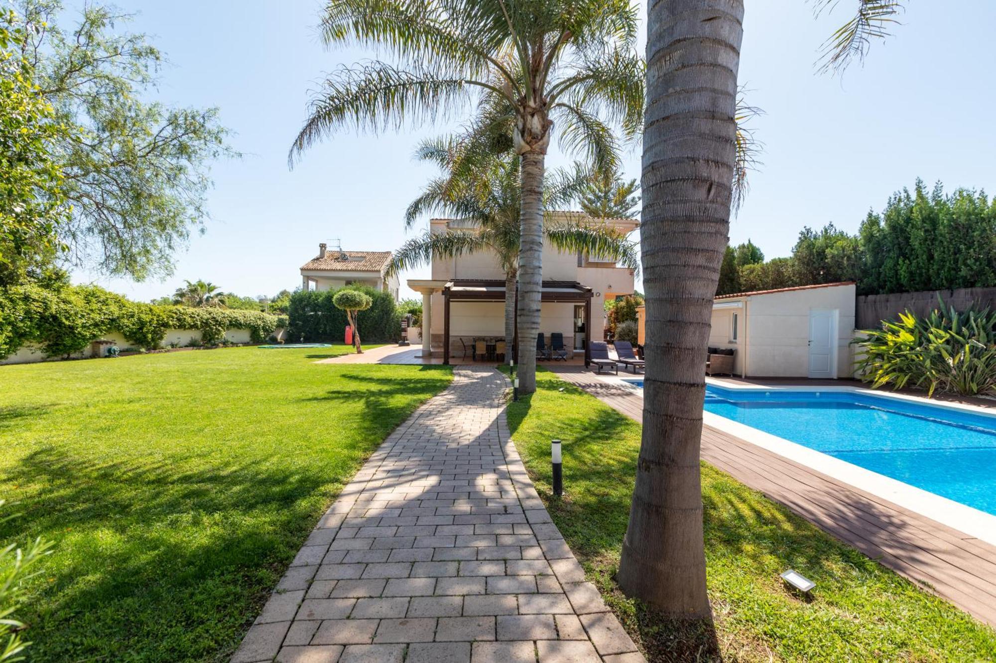 Casa Junto Al Mar Con Jardin Villa ซากุนโต ภายนอก รูปภาพ